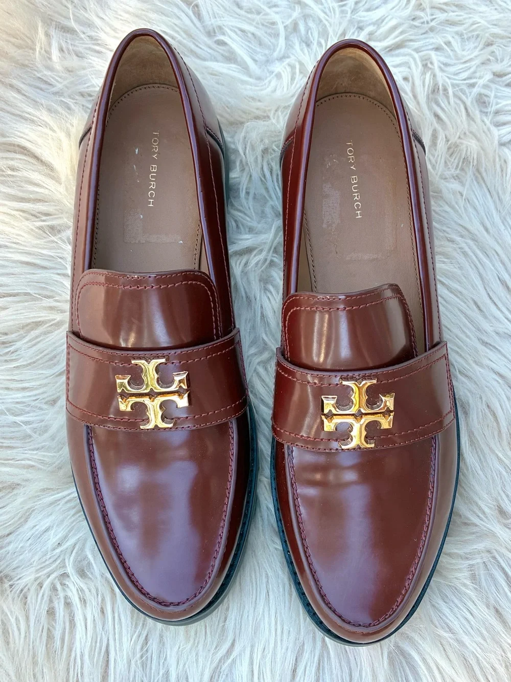 Tory Burch NWOT Mini Everly Chunky Loafers Sz 10